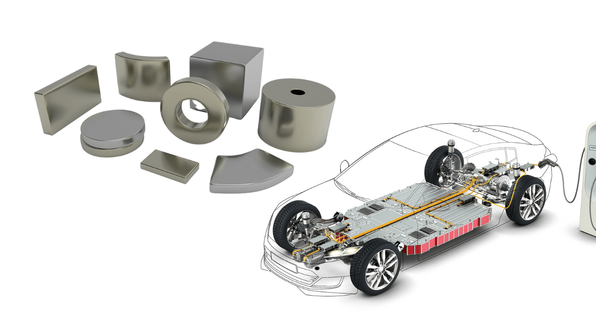 Applications of Neodymium Magnets in Electric Motor Vehicles