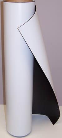 .020 x 24.375 x 50' Matte White Vinyl