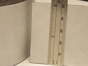 .060" x 2.000" x 100' Rubber Adhesive