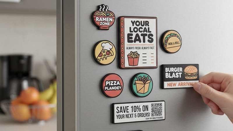 Takeout Menu Magnets Turning One-Time Buyers into Loyal Customers