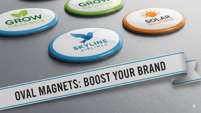 Top Reasons Oval Magnets Improve Brand Recognition